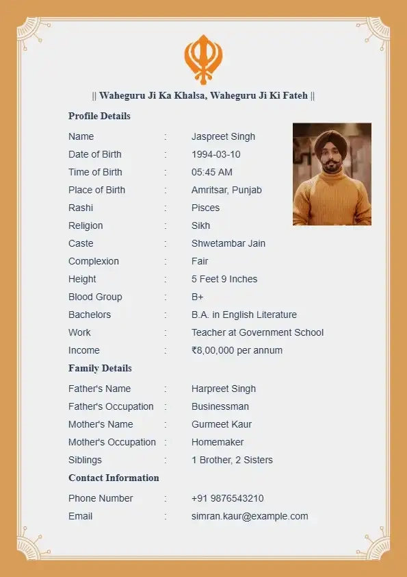 Kerala mural traditional biodata